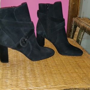 Ann Taylor Suede High Heel Boots